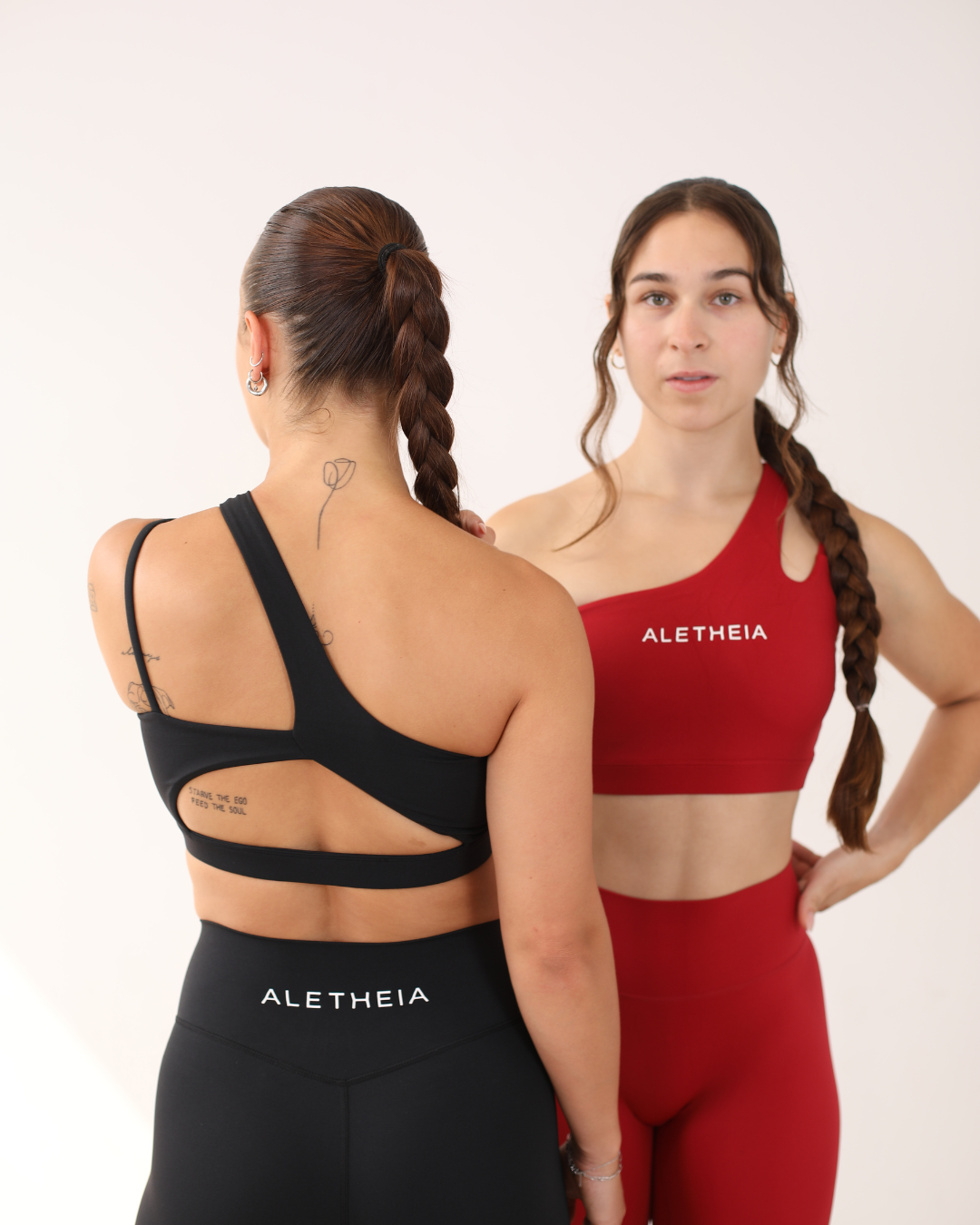 Cloud One Shoulder Bra Blackberry